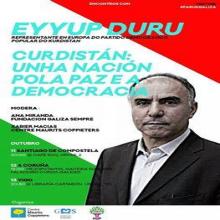 A Fundación Galiza Sempre e o Centro Maurits Coppieters organizan encontros con Eyyup Duru