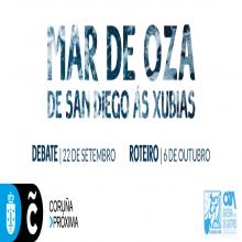 MAR DE OZA é un proxecto participativo organizado pola Asociación veciñal Oza Gaiteira Os Castros, que busca abrir un debate ao redor do futuro do litoral do barrio