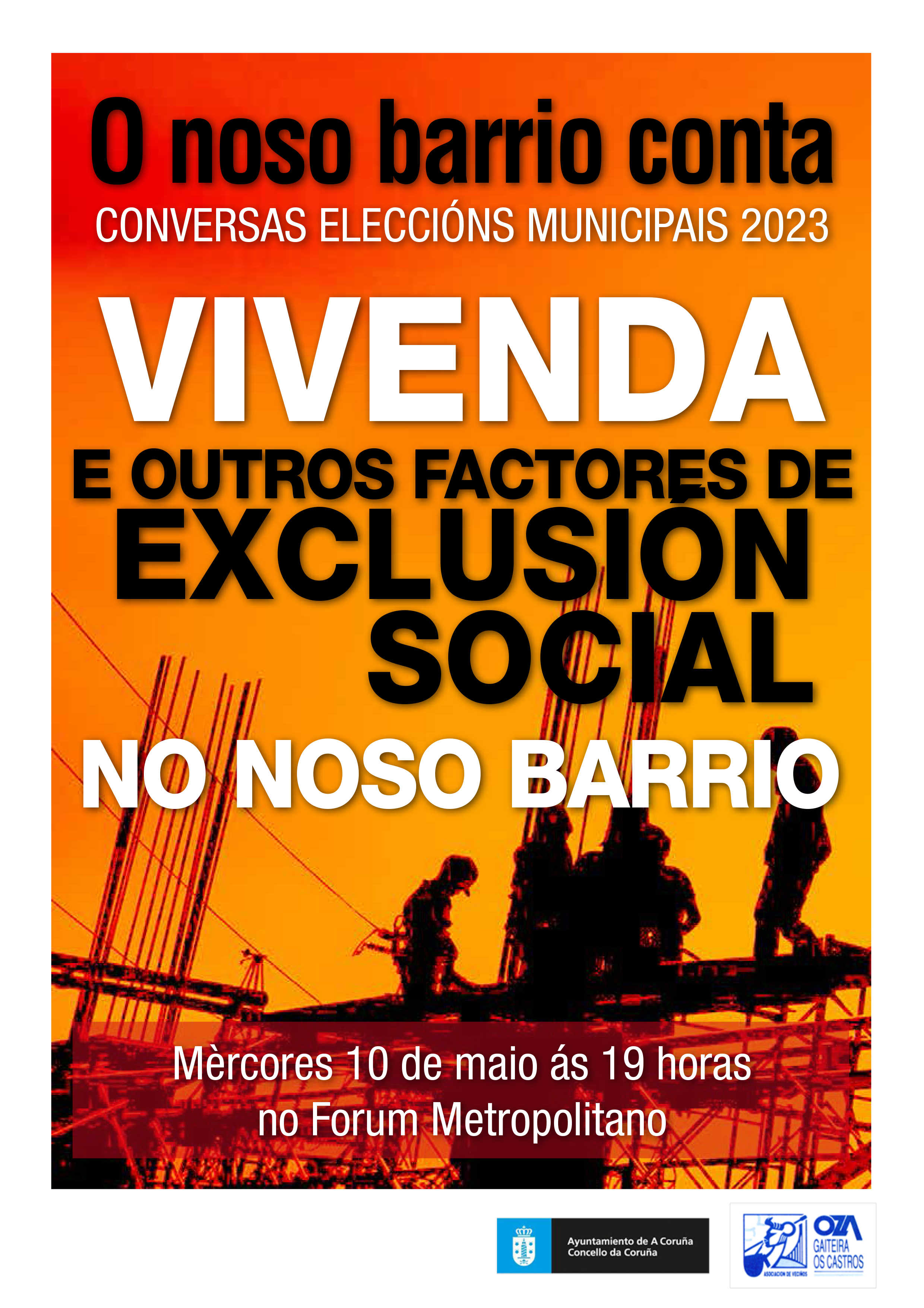 O NOSO BARRIO CONTA - CONVERSAS ELECCIÓNS MUNICIPAIS 2023
