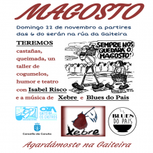 Festa do Magosto 2015 Polo que o 22 de novembro queremos recuperar O noso Magosto