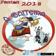 O martes 14 e mercores 15 de Agosto celébranse as FESTAS DA GAITEIRA 2018 na rúa peonil da Gaiteira