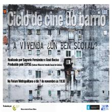 A asociación veciñal Oza Gaiteira Os Castros dentro do proxecto Barrios 2030 vai proxectar o documentário: A VIVENDA UN ¿BEN SOCIAL?